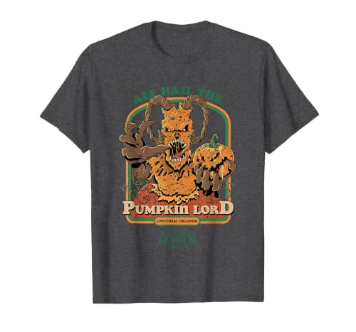 Halloween Horror Nights HHN Alles Heil dem Kürbislord T-Shirt - size chart