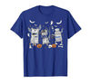 Cute Ghost Halloween Nurse Spooky Season Halloween ICU Nurse Propofol Mummy NICU PICU Nurse Tech T-Shirt - size chart