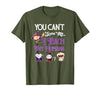 Happy Halloween Costume Tee You Can't Scare Me I Teach Tiny Humans Funny Halloween T-Shirt - size chart