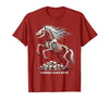Mademark Horses Over Boys Equestrian Design for Women T-Shirt - Men - size chart