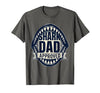 Mademark Shark Dad Approved Funny Father Design T-Shirt - size chart