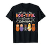 Its A Bootiful Day In The Laborhood Tee Nurse Spooky Swaddle Squad Halloween Funny Labor and Delivery T-Shirt - size chart