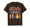 Its A Bootiful Day In The Laborhood Tee Nurse Spooky Swaddle Squad Halloween Funny Labor and Delivery T-Shirt - size chart
