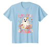 4th Birthday Party Halloween Costume Four Ever Spooky Halloween 4Th Birthday Party Decorations T-Shirt - size chart
