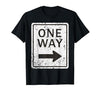 Funny Street Signs Matching Halloween Costumes Road Signs Funny Traffic Signs Shirt Halloween Costume Party T-Shirt - size