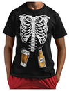 Tstars Pumpkin Halloween Shirt Men Scary Jack-O'-Lantern Face Funny Tee - size chart