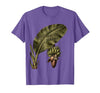 Mademark Just Here for Bananas Funny Monkey Design T-Shirt - Men - size chart