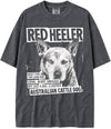 BABATEES U.S.A. MAX-Heavyweight Punk Rock Animals Shaka Wear Oversized 7.5oz Cotton Tshirt - size chart