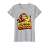 Mademark Certified Banana Enthusiast Funny Monkey Design T-Shirt - Women - size chart