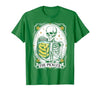 Tarot Card Skeleton Halloween Ades.shirt The Pickles Tarot Card Skeleton Canning Season Gardener T-Shirt - size chart
