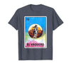 Cowboy Mexican Cards Mexican Bingo El Vaquero T-Shirt - size chart