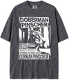 BABATEES U.S.A. MAX-Heavyweight Punk Rock Animals Shaka Wear Oversized 7.5oz Cotton Tshirt - size chart