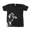 Couthclothing Men's Horse Crew Neck American Apparel T-Shirt - size chart
