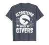 House of Givers Halloween Party Halloween Costume Altruismo House of Givers T-Shirt - size chart