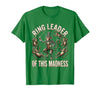 Mademark Ring Leader Of This Madness Circus Monkey Design T-Shirt - Men - size chart