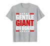 Mademark Gentle Giant On Board Elephant Design T-Shirt - Men - size chart