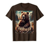 CigarKurt Cigar Smoking Cigar Bear T-Shirt - size chart