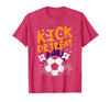 Halloween Shirts For Women Men Kids Boys Girls Halloween Soccer Kick Or Treat Football Costume Boys Kid Men T-Shirt - size