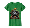 Mademark King Gorilla Dad Surrounded by Little Monkeys T-Shirt - Women - size chart