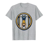 Mademark Second Grade Monkey Bars Upside Down Kid Design T-Shirt - Men - size chart