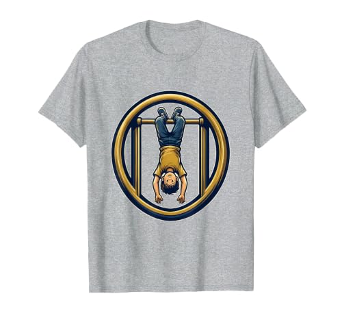 Mademark Second Grade Monkey Bars Upside Down Kid Design T-Shirt - Men - size chart