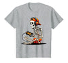 halloween skeleton shirts for teen boys men kids Halloween Skeleton Gamer Video Gaming Funny Gaming Skeleton T-Shirt - size
