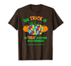 Presto Autism Awareness Halloween October Pumpkin Autism Awareness Halloween Fall October Puzzle Pumpkin T-Shirt - size chart