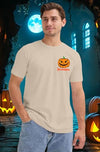 Ithalt Mens Halloween Shirt Halloweentown T Shirt Pumpkin Short Sleeve Top - size chart