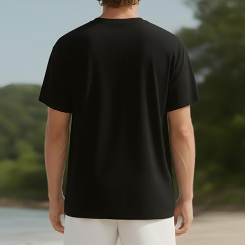 Unisex Adult Men & Women Soft T-Shirt Breathable Crewneck Short Sleeve Workout Shirt Tops - size chart