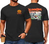 Ithalt Mens Halloween Shirt Halloweentown T Shirt Pumpkin Short Sleeve Top - size chart