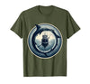 Mademark Shark Fin Circling Fishing Boat Graphic T-Shirt - size chart