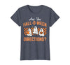 Halloween Shirts For Women Men Kids Boys Girls are You Falloween Directions Funny Halloween Teacher Teach T-Shirt - size