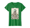 Marching Band Mom Tarot Card Skeleton Halloween Marching Band Mom Tarot Card Skeleton Mom Musical Instrument T-Shirt - size