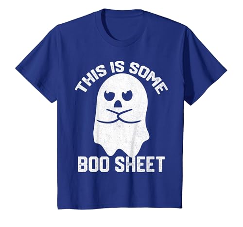 This Is Some Boo Sheet Funny Halloween Ghost This is Some Boo Sheet Halloween Angry Ghost Funny Men Women T-Shirt - size