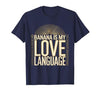 Mademark Banana Is My Love Language Monkey Design T-Shirt - Men - size chart