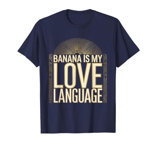 Mademark Banana Is My Love Language Monkey Design T-Shirt - Men - size chart