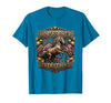 Mademark Horses Over Everything Equestrian Design T-Shirt - Men - size chart