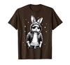 Bunny Face with Sunglasses Rabbit for Boys Men Kids T-Shirt — design detail
