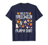 Halloween Shirts Costume Women Men Kids Pajama This is My Halloween Pajama Shirt Pumpkin Witch Skeleton T-Shirt - size chart