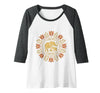 Mademark Mother Elephant Nudging Newborn Calf Maternity Raglan Baseball Tee - Women - size chart