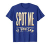 Mademark Spot Me If You Can Whale Shark Design T-Shirt - size chart