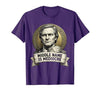 Mademark White Boy of the Year Middle Name Is Mediocre T-Shirt - Men - size chart