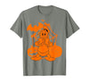 Disney Mickey & Friends Halloween Donald Duck Pumpkins T-Shirt - size chart