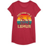 Funny Costume Party Halloween Tees by T&T Pretend I'm A Lemur Lazy Halloween Costume T-Shirt - size chart