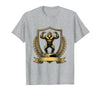 Mademark Monkey Flexing Muscles on Gym Podium T-Shirt - Men - size chart