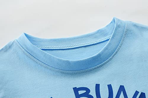 Easter Day Gift for Toddler Boy Baby Girl Tractor Loving Bunny T-Shirt — design detail