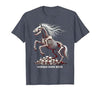 Mademark Horses Over Boys Equestrian Design for Women T-Shirt - Men - size chart