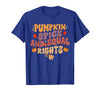 Equal Rights Outfits & Feminist Halloween Costume Pumpkin Spice and Equal Rights Feminist Halloween T-Shirt - size chart
