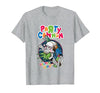 Manic Merch LLC Party Cannon Vomitour T-Shirt - size chart