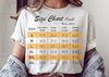 Niaday Fall Horse Shirt Men Women Graphic Short Sleeve T-Shirt Tee, Fall Season Horses Horse Lover Shirt - size chart